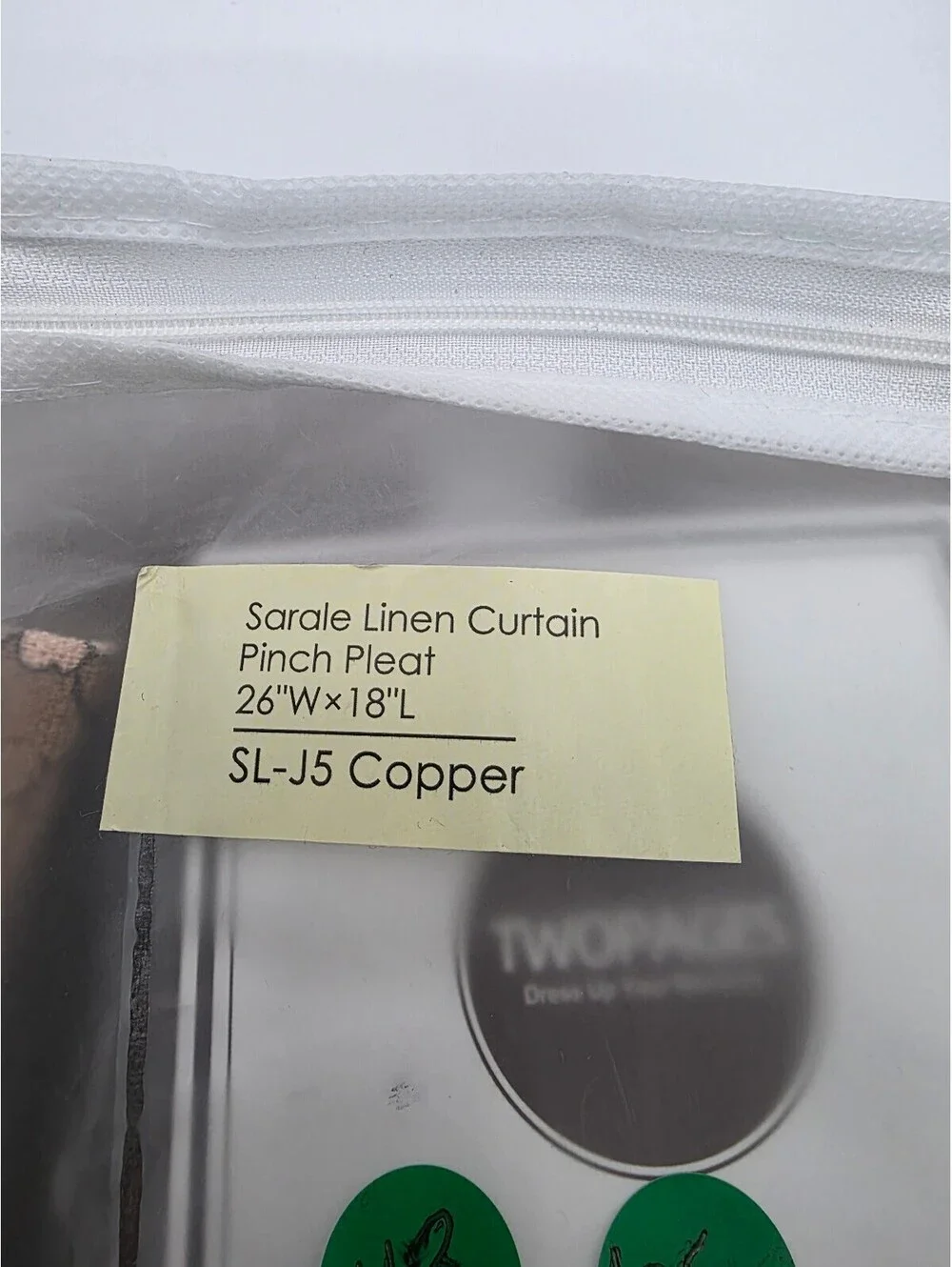 Sarale Linen Curtain Pinch Pleat 26